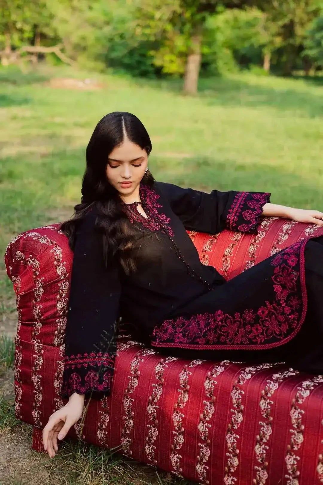 NOARA Zarnoir Black Suit Summer 2026 BK Clothings Pakistan