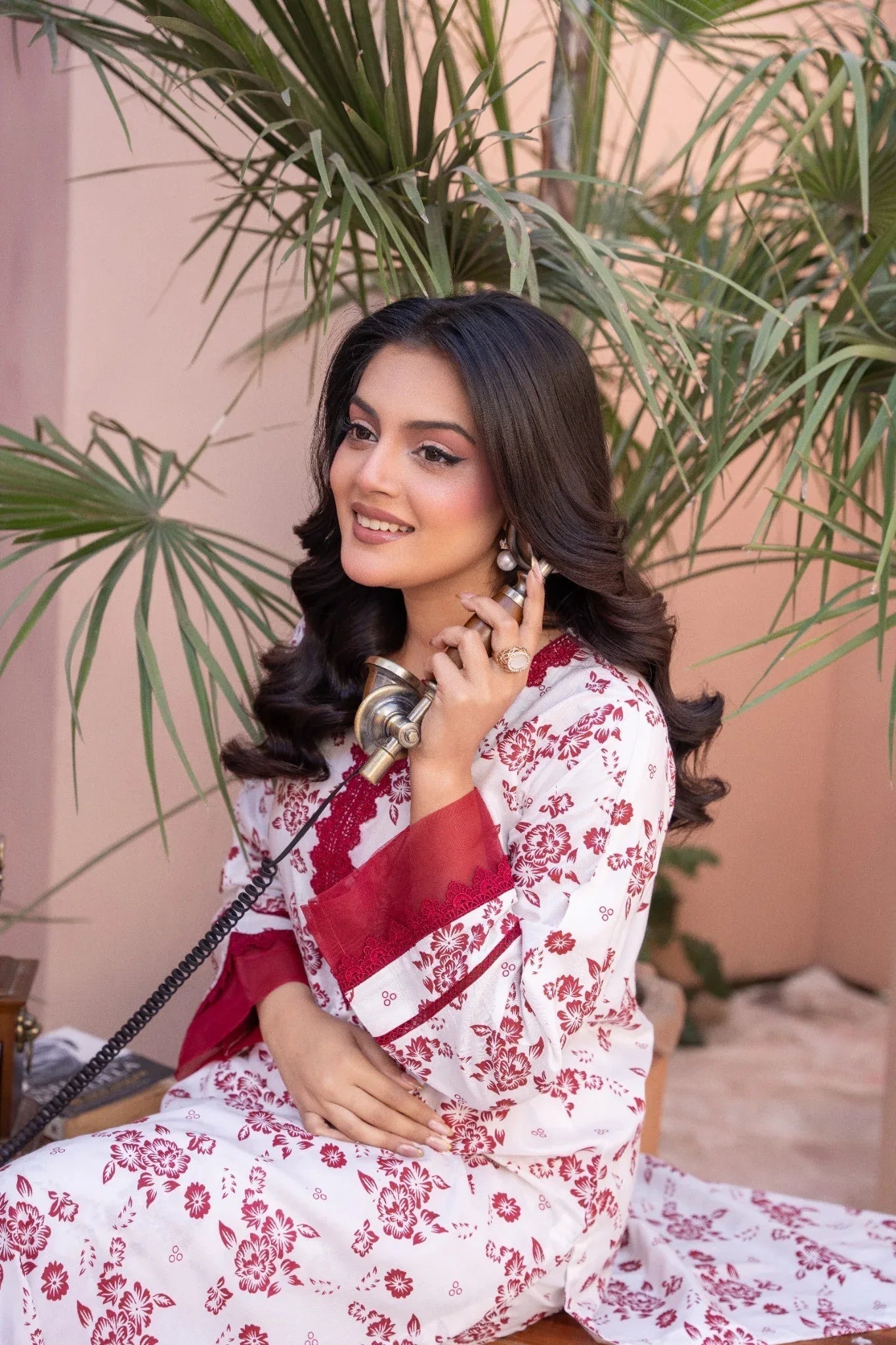 Ruby Bloom Floral Suit Summer 2026 BK Clothings