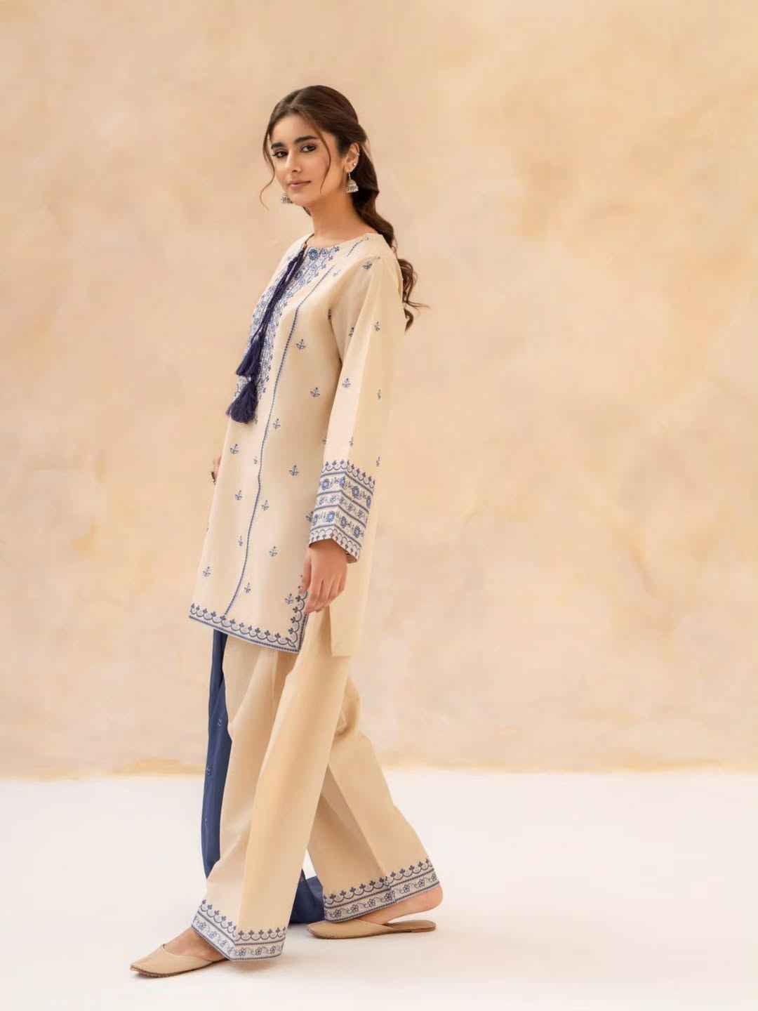 ZARYA 2PC Embroidered Lawn Suit