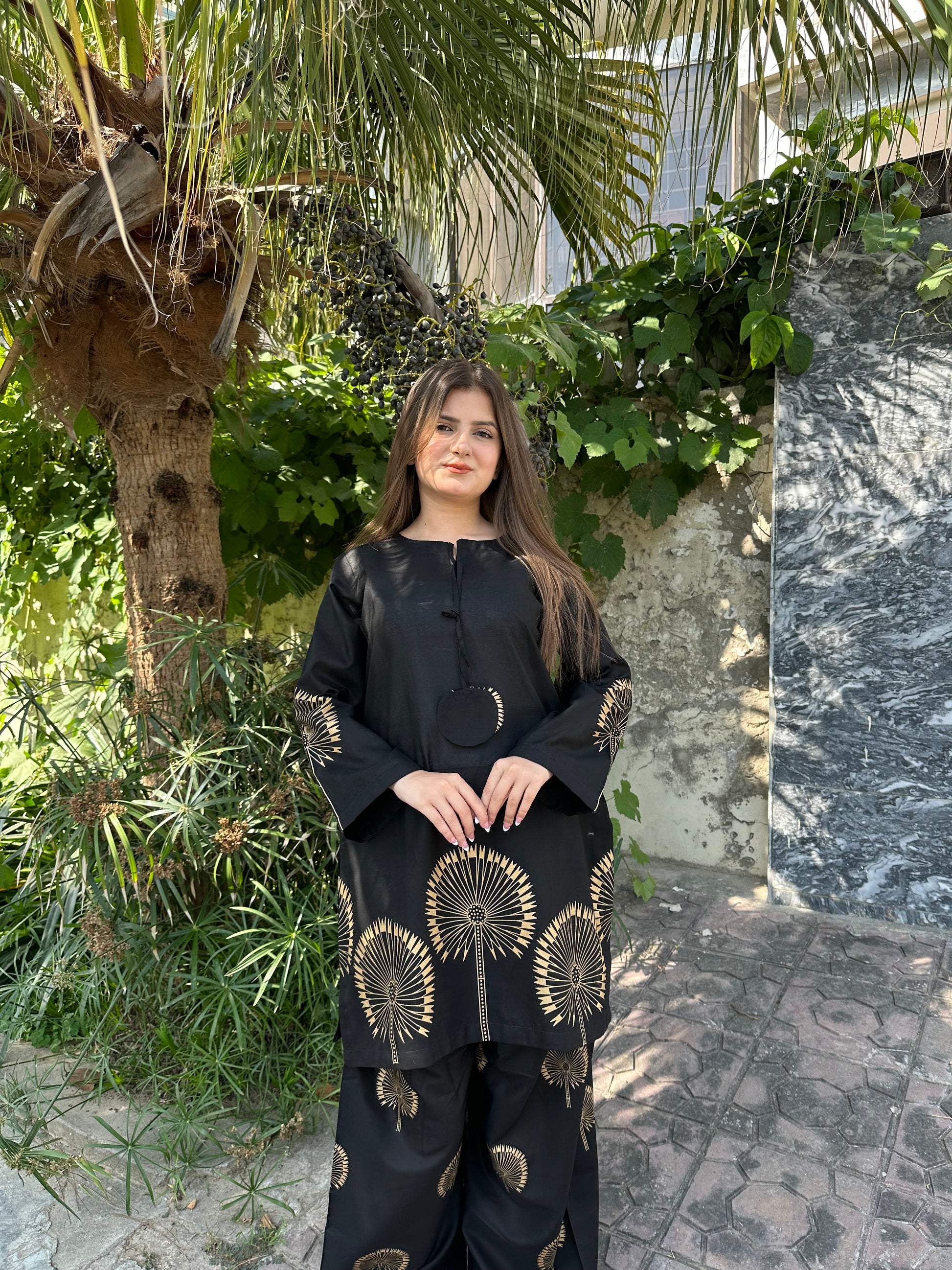 BK Clothings Reyna Summer Lawn Suit COD Pakistan