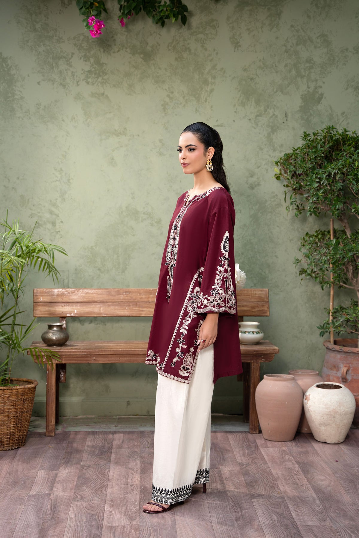 Burgundy Bloom