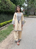 ZARYA  2PC Embroidered Lawn Suit