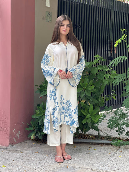 CANVAS Arabic Lawn 2-Piece Ready to Wear Pakistan