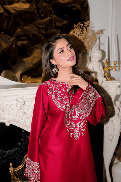 BK Clothings Naaz Lawn Suit Embroidered COD Pakistan