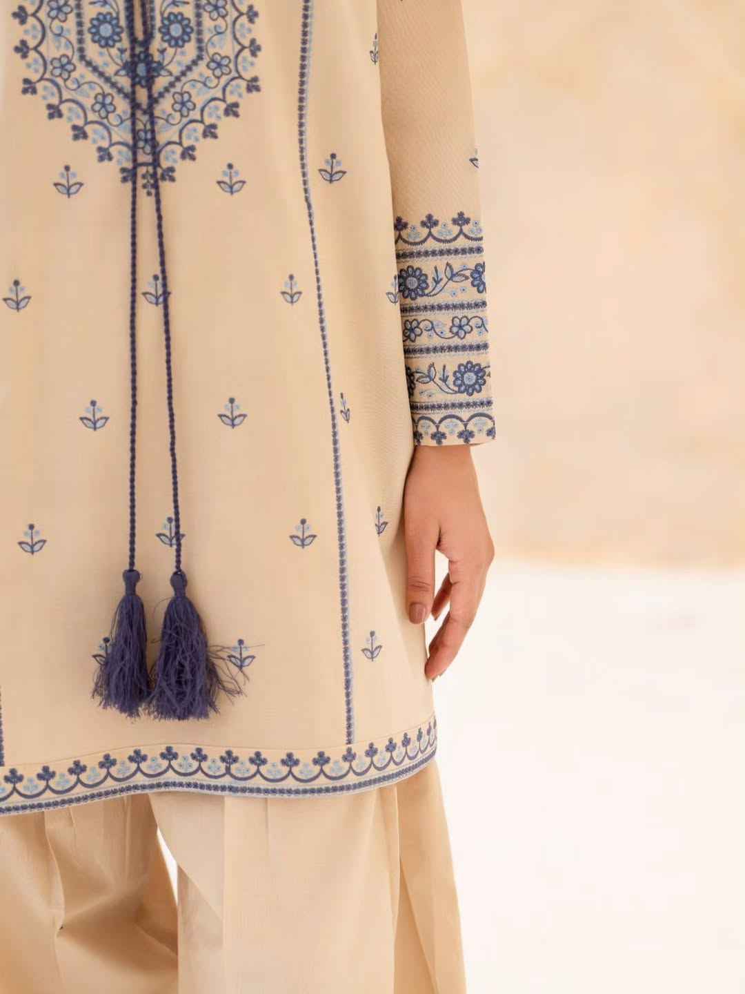 ZARYA  2PC Embroidered Lawn Suit