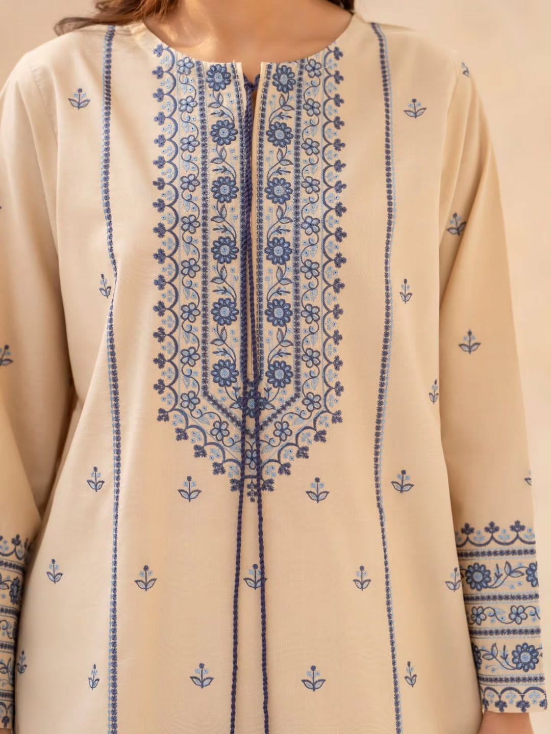 ZARYA  2PC Embroidered Lawn Suit